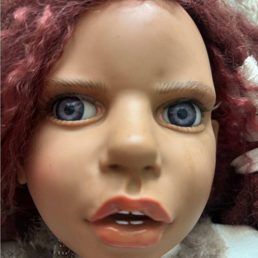 Martha Pinero Handpainted Vinyl 2000 Doll